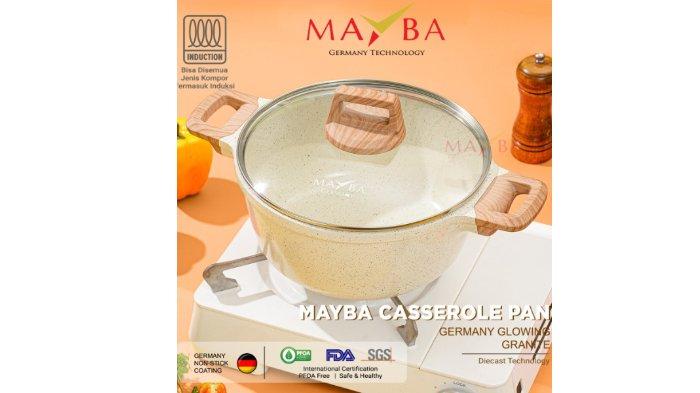 MAYBA INFINITY Panci Caserole Glow Granite