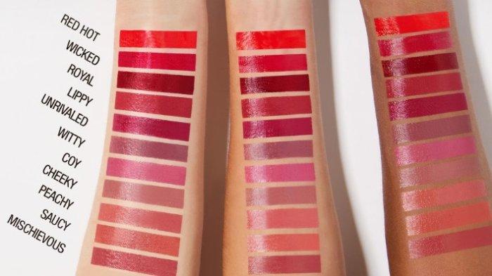 8 Pilihan shade dari Maybelline Superstay Vinyl Ink, bisa disesuaikan dengan kebutuhanmu.