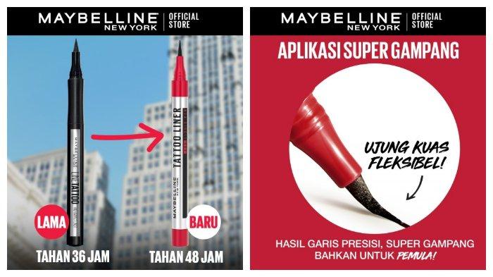 MAYBELLINE Tattoo Liner  memiliki kemasan seperti eye liner pada umumnya