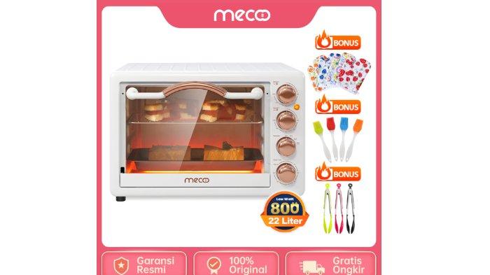 Mecoo Aesthetic Electric Oven 22 Liter.