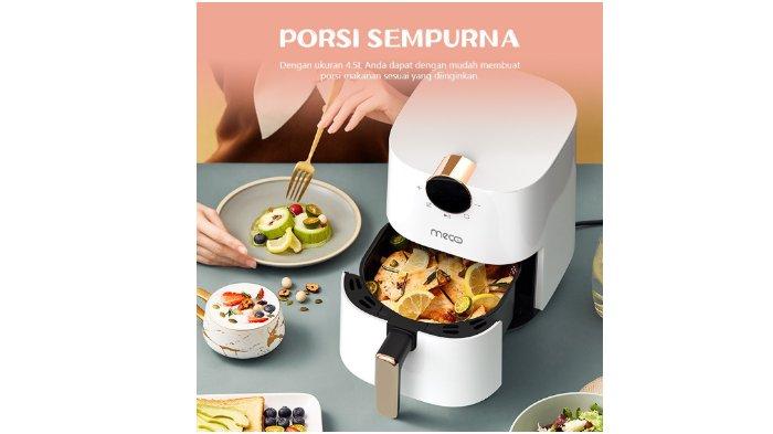 Mecoo Most Aesthetic Digital Air Fryer beragam pilihan warna.