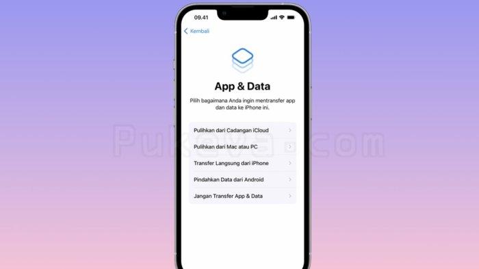 Ilustrasi Memulihkan Data di Iphone
