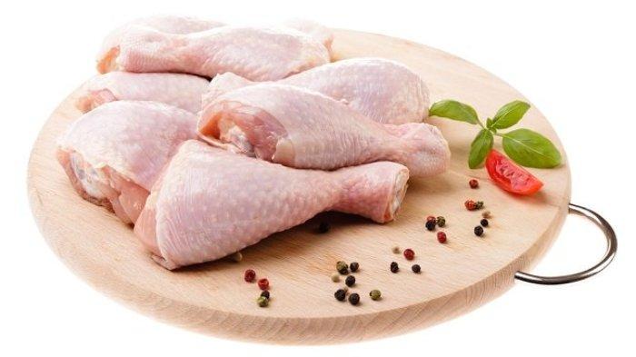 Ilustasi daging ayam kampung.