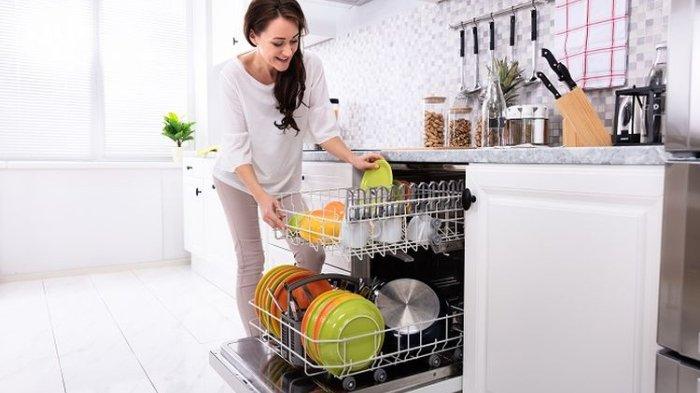 Ilustrasi dishwasher.