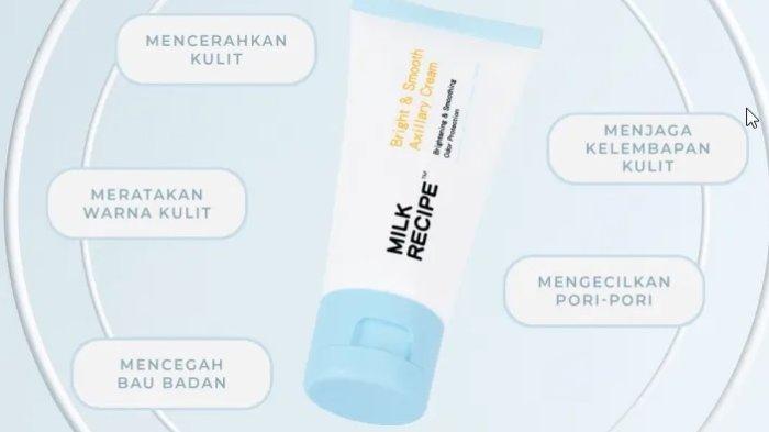 MILK RECIPE Bright & Smooth Axillary Cream