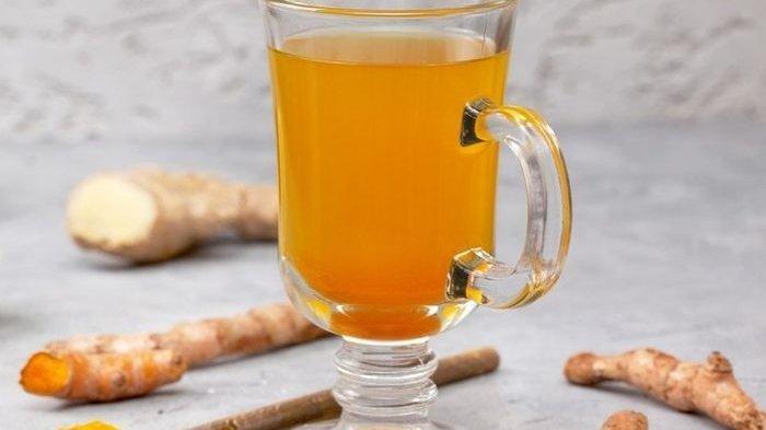 Minuman detoks Kunyit Jahe