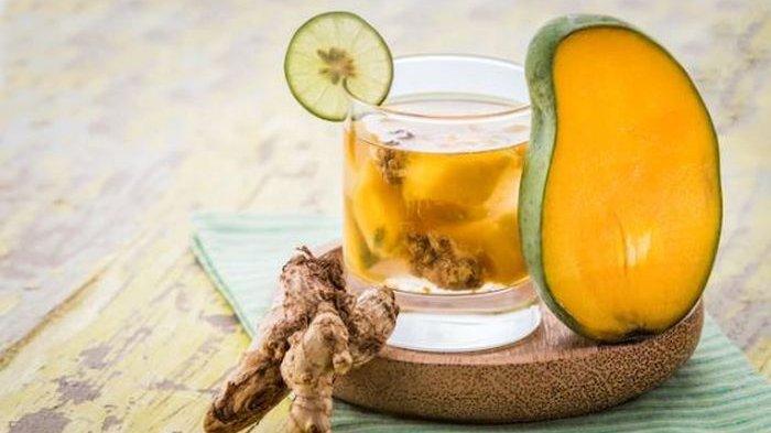 Minuman detoks Mangga Jahe