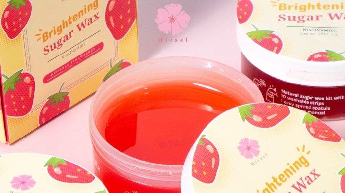 MIRAEL Brightening Strawberry Sugar Waxing Kit