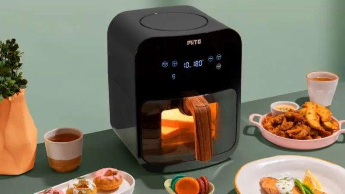 MITO Air Fryer AF8 Crystal Series hadir dengan performa masak handal minim minyak didukung dengan 4 layer.