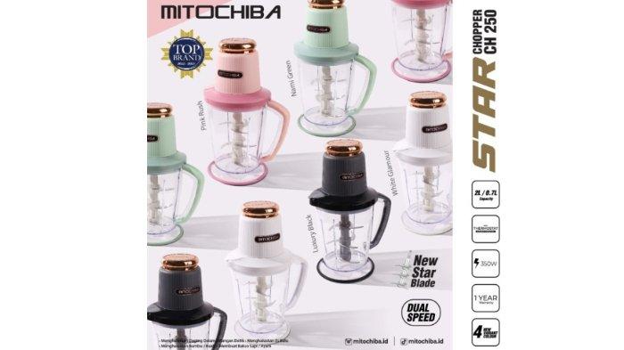 MITOCHIBA STAR Chopper CH-250 hadirkan 4 pilihan warna.