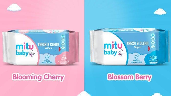 Mitu Baby Fresh & Clean Wipes Blooming Cherry 