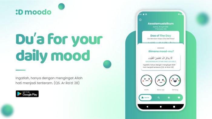 Aplikasi Moodo Doa & Dzikir Harian