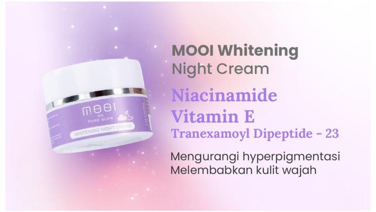 mooi Whitening Night Cream