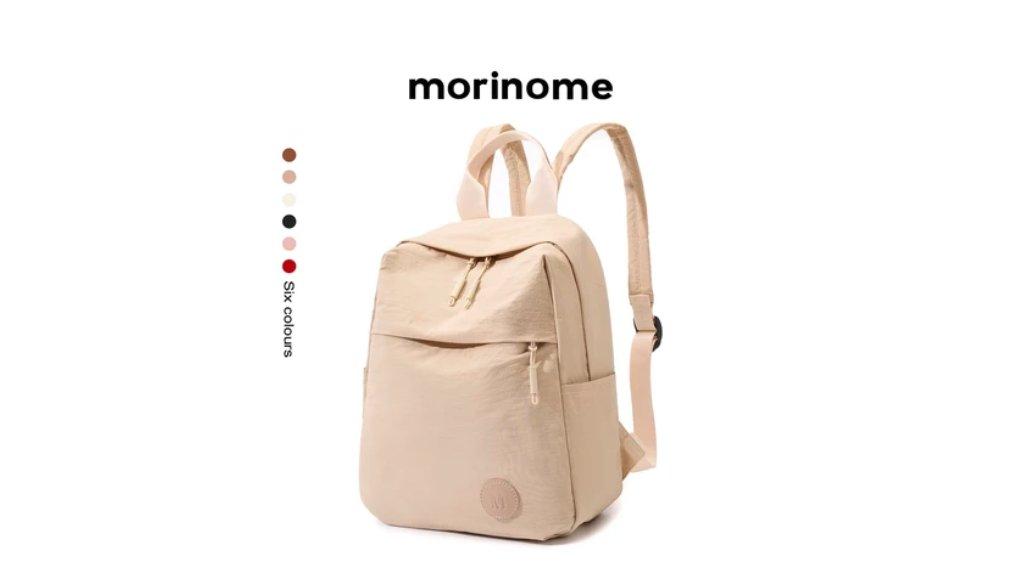 morinome - Tas Wanita Ransel Wanita Backpack Tas Sekolah Airy Backpack Wanita Tas Ransel Laptop Praktis Besar