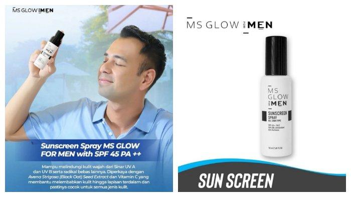 MS GLOW For Men Sunscreen