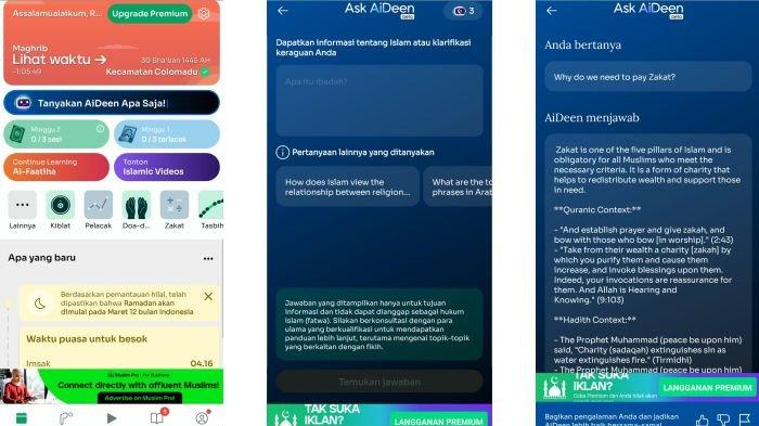 Fitur Ask AiDeen di Muslim Pro
