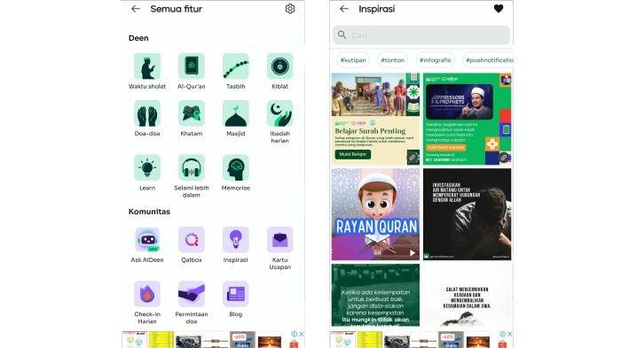 Kutipan Inspirasi di Muslim Pro