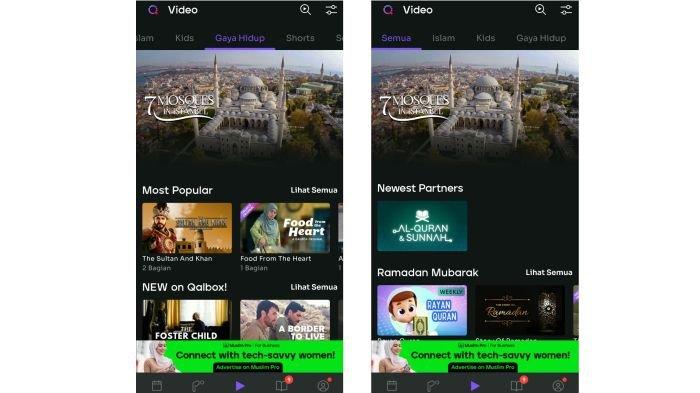 Fitur Qalbox di Muslim Pro