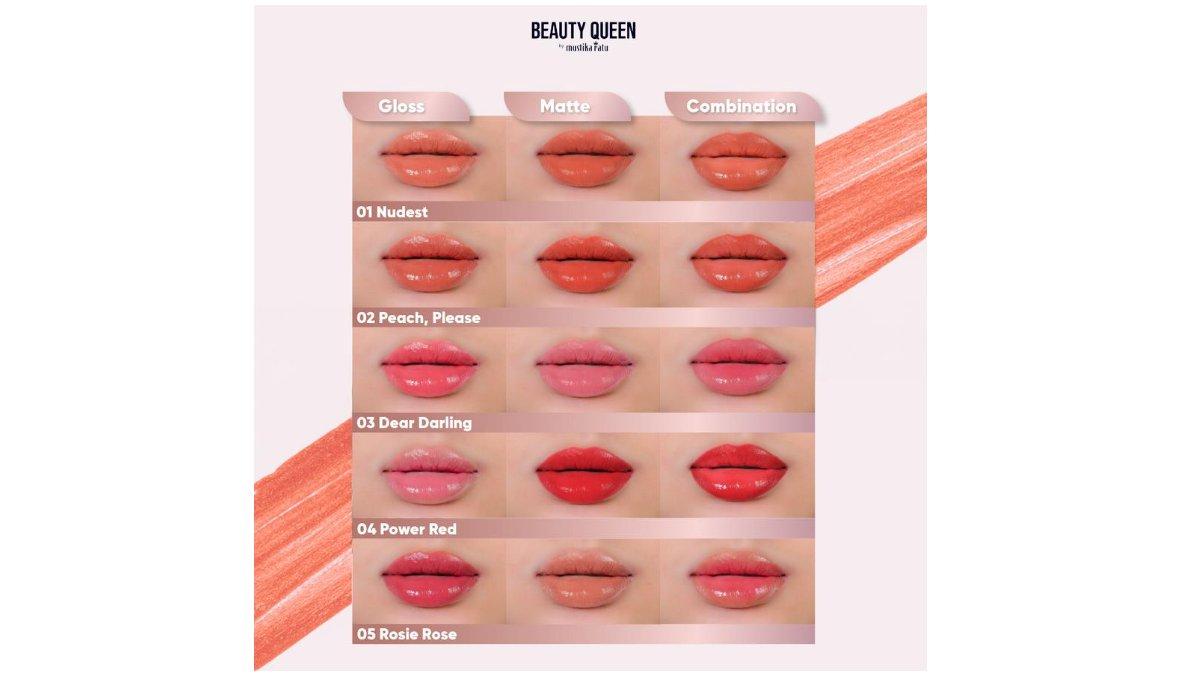 mustika ratu Beauty Queen Double Dose Lip Matte & Gloss