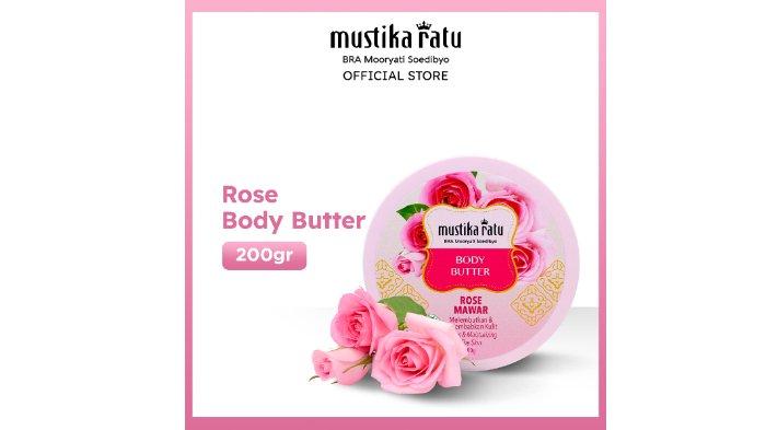 Mustika Ratu Body Butter Rose Mawar