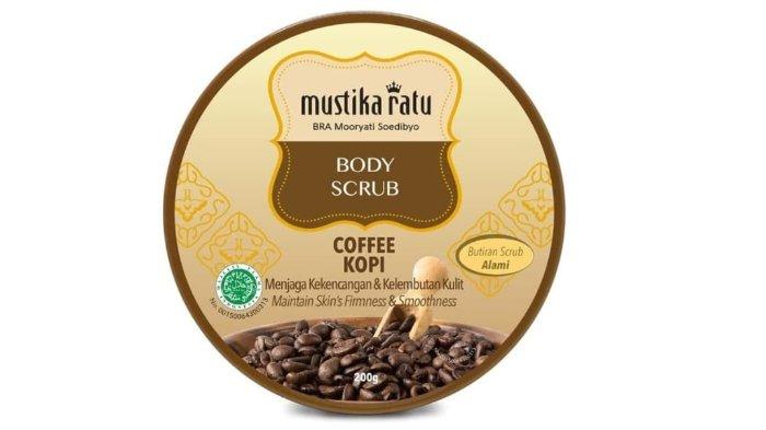 Mustika Ratu Best Seller Perawatan Tubuh Kopi Body Scrub 200gr
