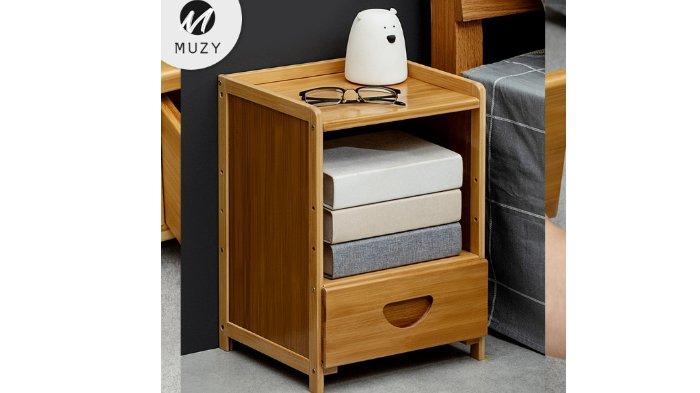 Muzy Meja Nakas Kamar Tidur  HML303