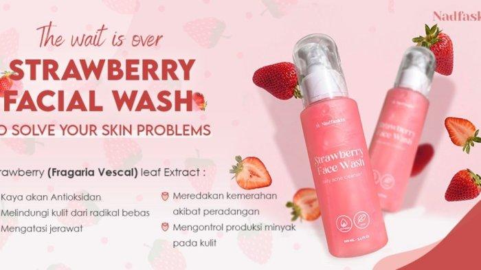 Nadfaskin Strawberry Face Wash
