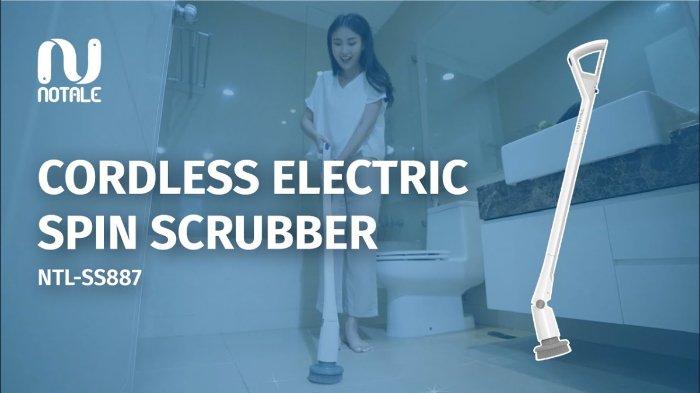 NOTALE Cordless Elektrik Spin Scrubber