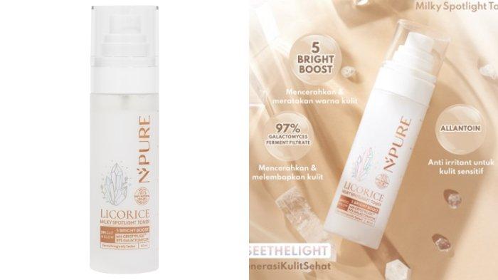 NPURE Licorice Milky Spotlight Toner
