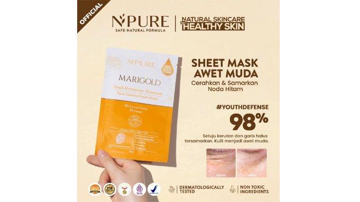 NPURE Sheet Mask Marigold