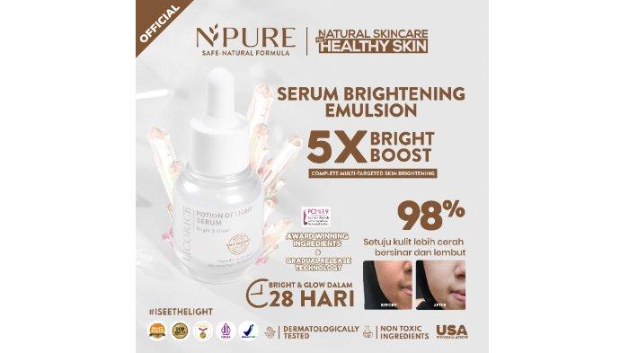 NPURE Serum Licorice 20 ml.