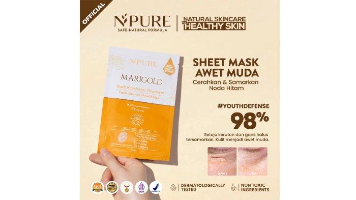 NPURE Sheet Mask Marigold