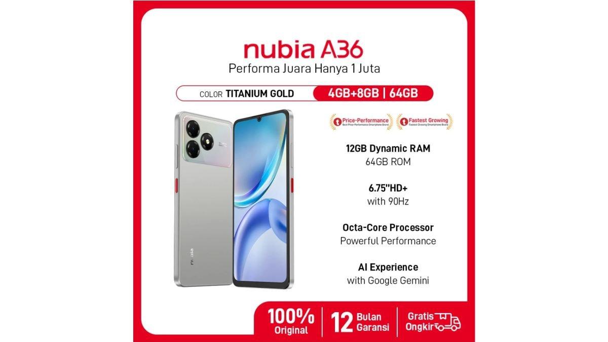 nubia A36