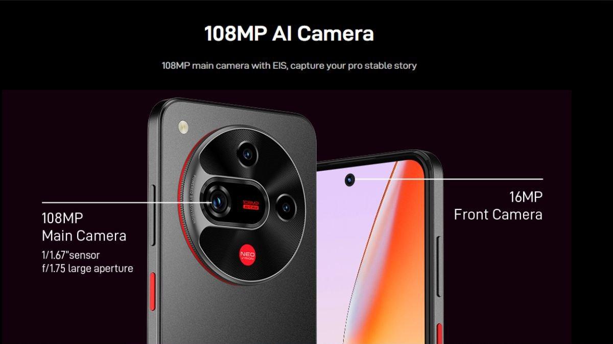 Ilustrasi kamera nubia Focus 2 5G