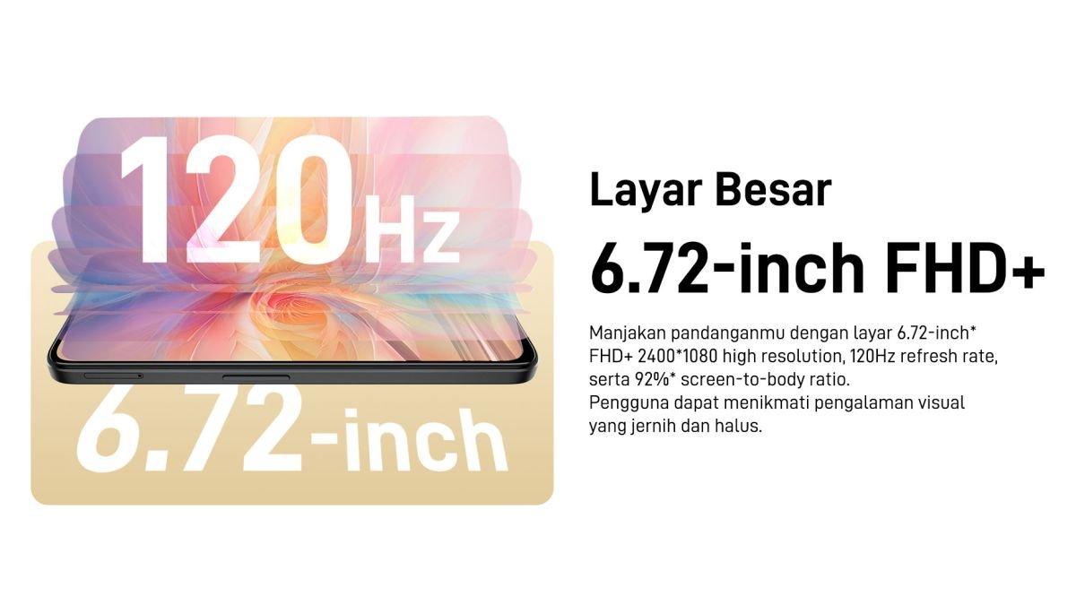 Spesifikasi layar nubia Focus Pro 5G