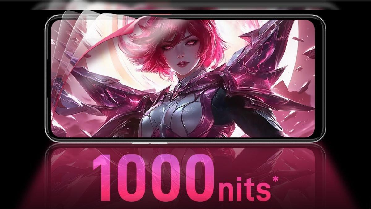 Ilustrasi layar nubia Neo 3 5G