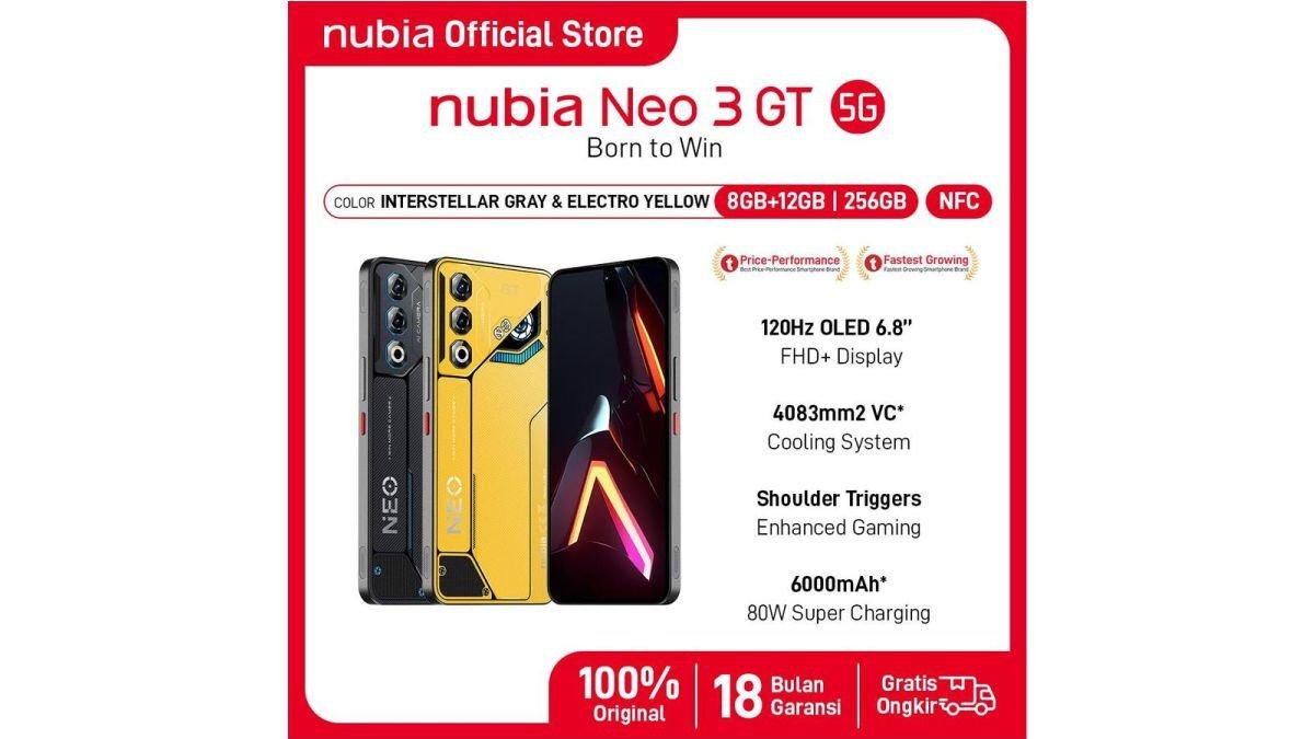 nubia Neo 3 GT 5G