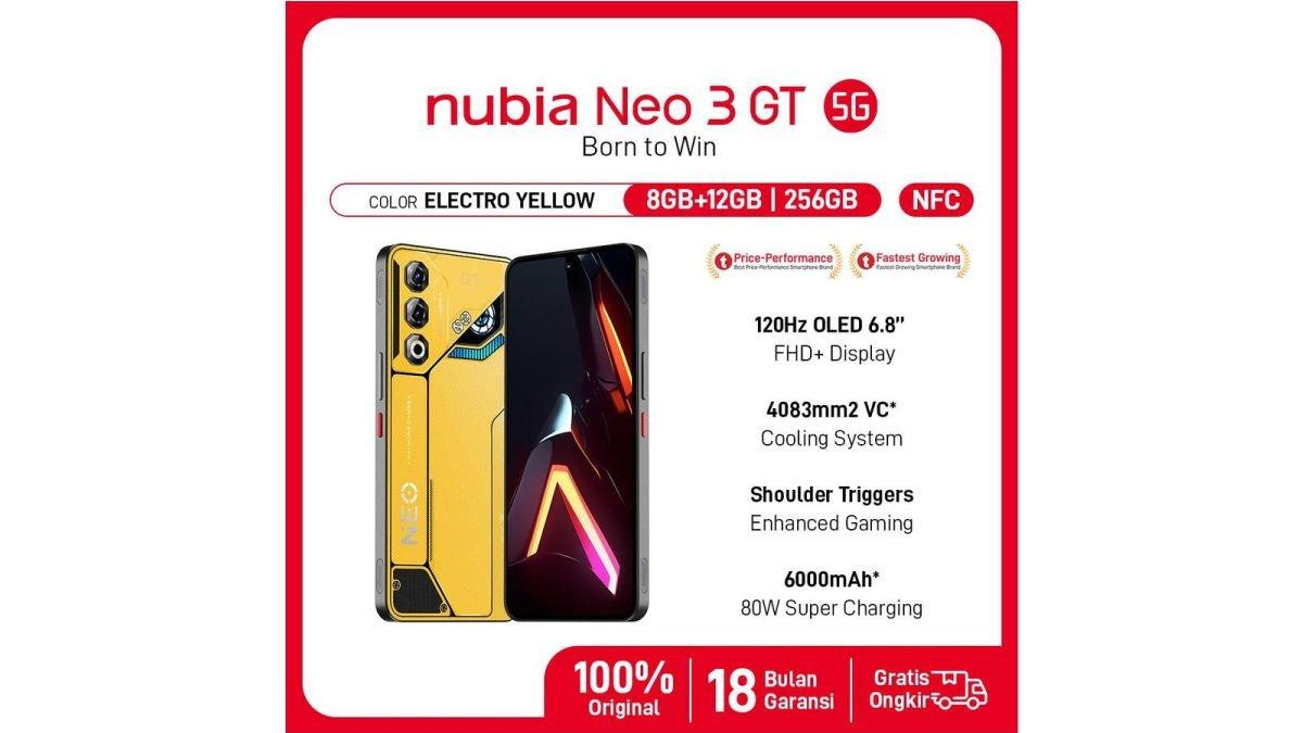 nubia Neo 3 GT 5G