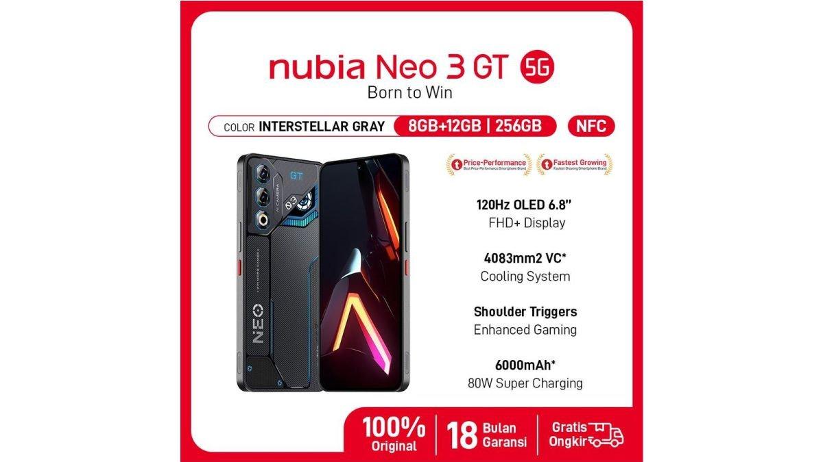 nubia Neo 3 GT 5G