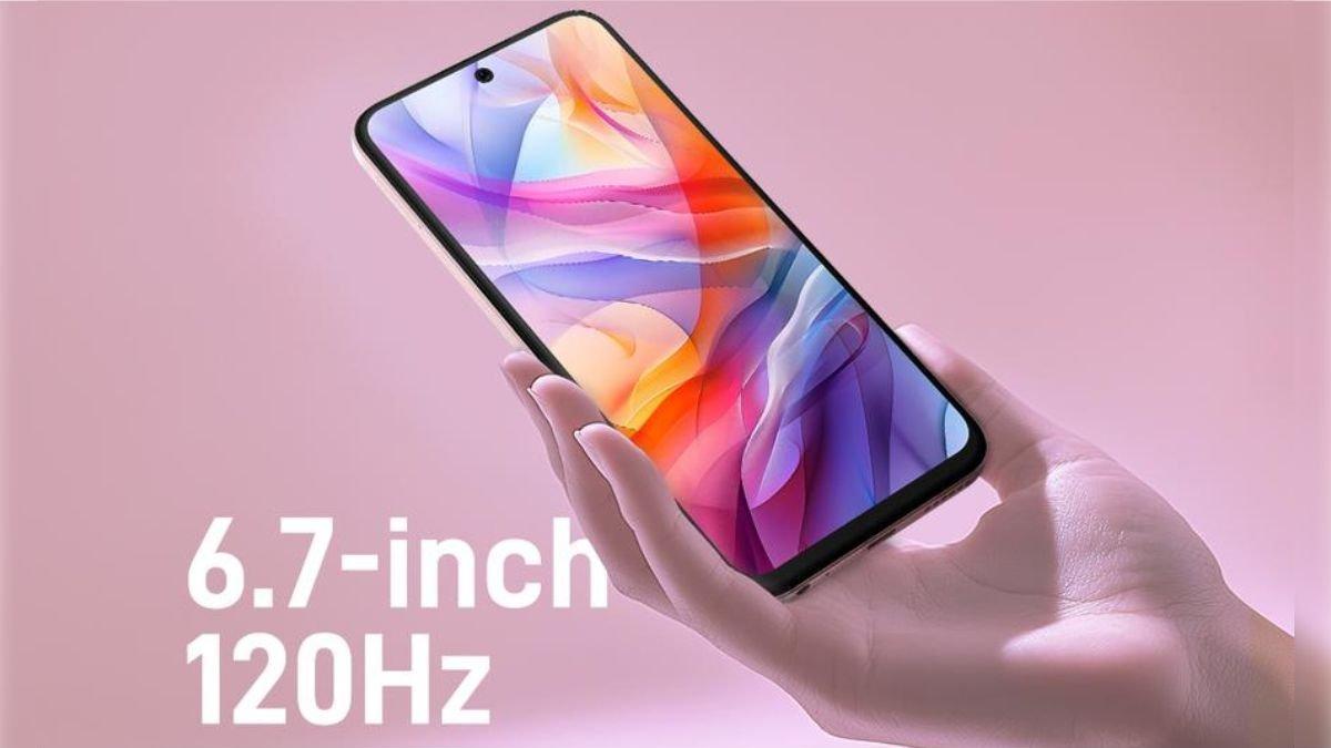Ilustrasi layar nubia V70 Design