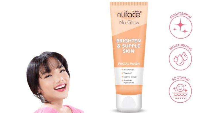 Nuface Nu Glow Brighten & Supple Skin Facial Wash Cream