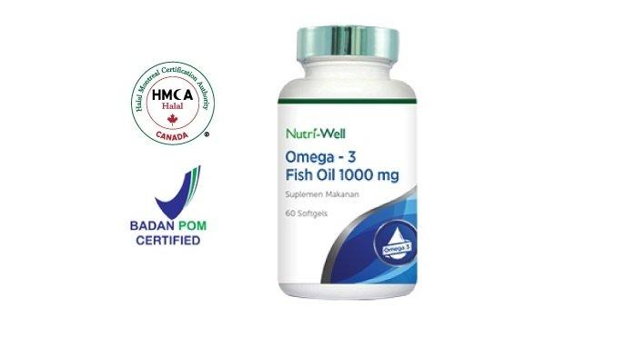 Nutri Well Omega-3 Fish Oil 1000mg