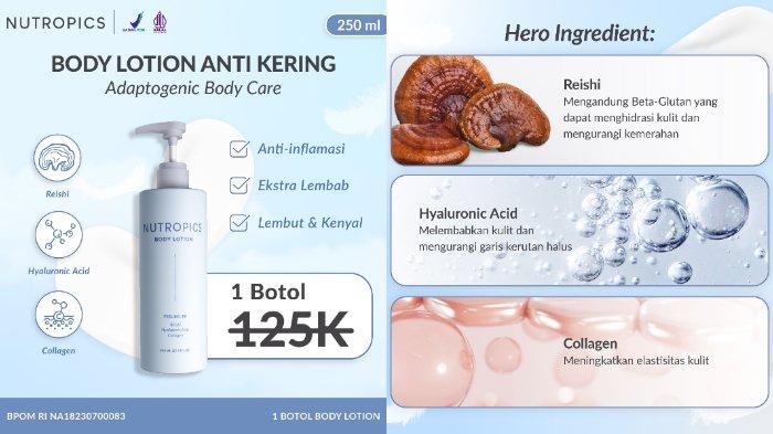 NUTROPICS Feel Relief Body Lotion