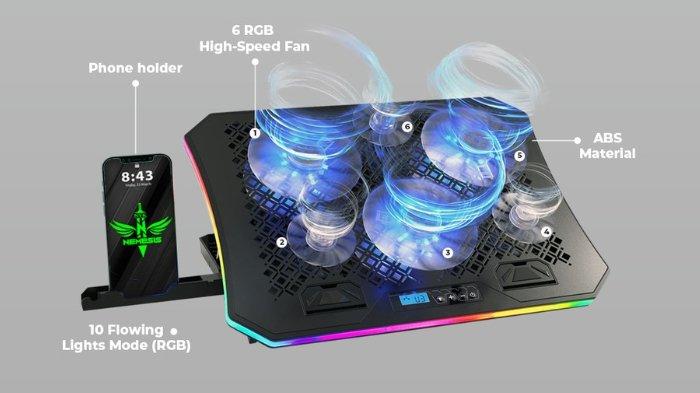 Desain cooling pad NYK Nemesis X8 ARTEMIS