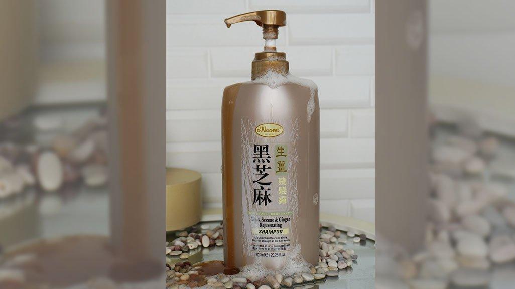 o'Naomi Black Sesame Ginger Rejuvenating Shampoo
