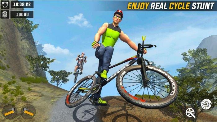 Game balap sepeda Offroad Cycle