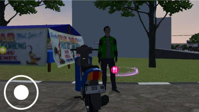 Driver atau pengendara di Ojol The Game butuh makan dan tidur untuk mendapatkan energi
