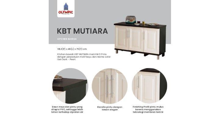 OLYMPIC Kitchen Set 3 Pintu Bawah KBT010880i