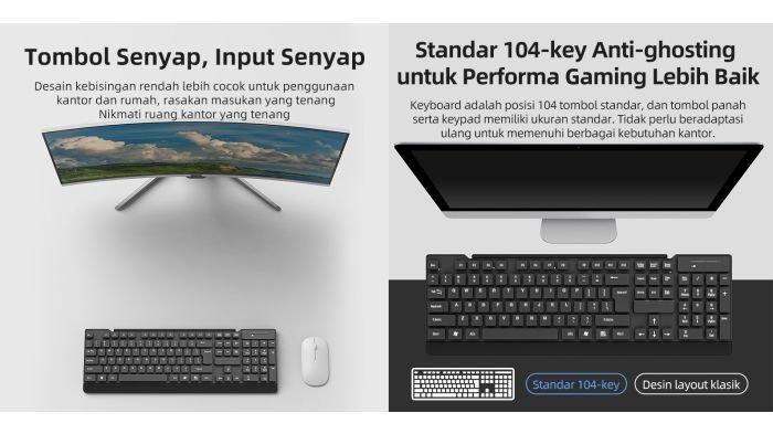 Keyboard wireless OLYPS K08