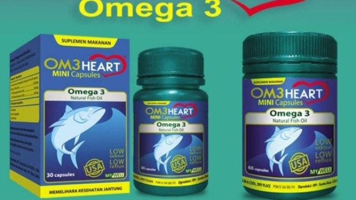 Om3Heart Mini Capsules Omega 3 Natural Fish Oil 